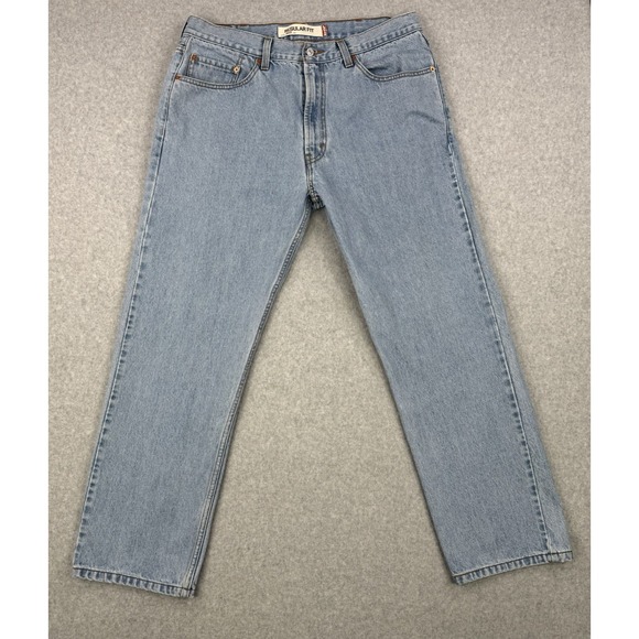 Levi's Other - Vintage Levis Jeans Mens 38x30 Light Wash‎ 505 Regular Straight Leg Y2K Denim